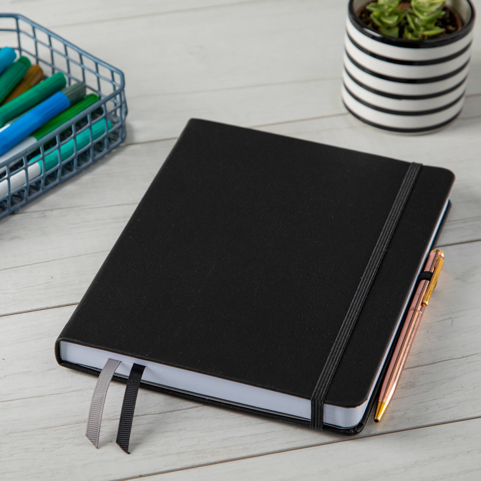 12 Pack: Black Dot Journal by Artist's Loft™